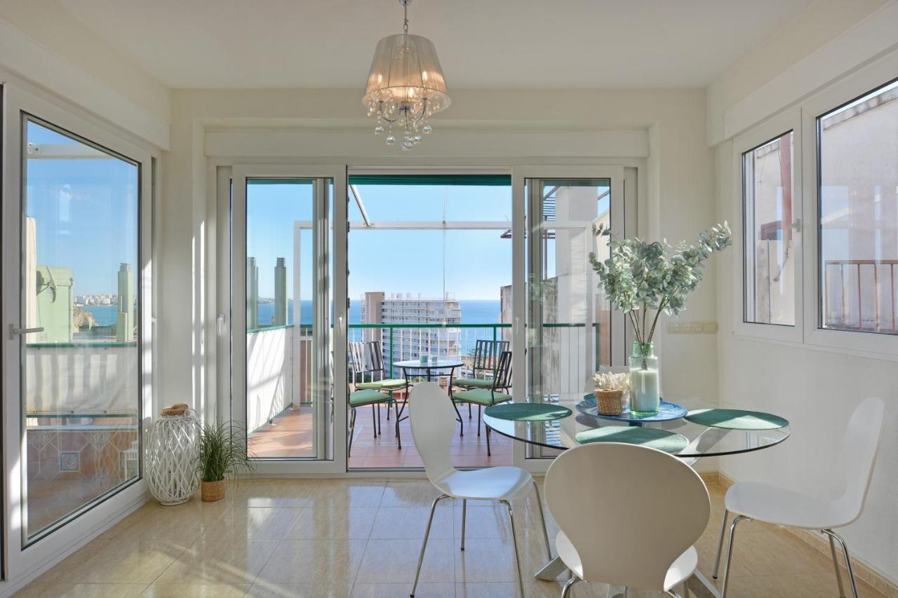 Playa Postiguet Penthouse By Nras Apartman Alicante Kültér fotó