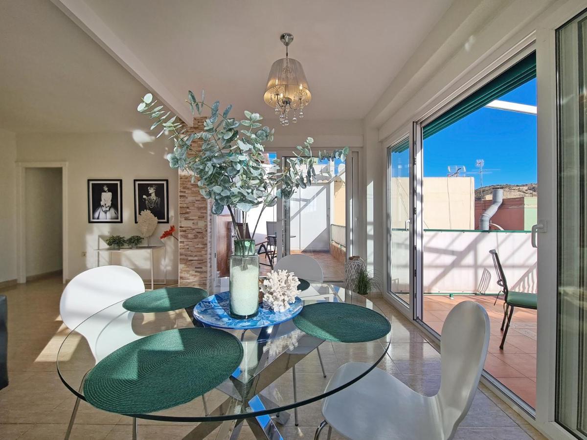 Playa Postiguet Penthouse By Nras Apartman Alicante Kültér fotó