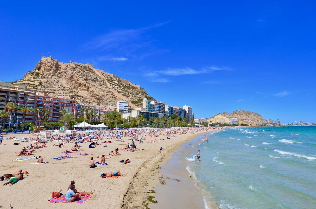 Playa Postiguet Penthouse By Nras Apartman Alicante Kültér fotó